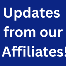 Updates from our Affiliates!